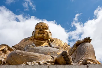 Foto op Plexiglas Boeddha old buddha statue