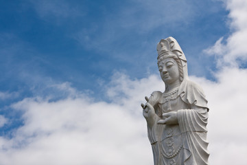 Fototapeta na wymiar ancient buddha statue