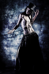 Fototapeta premium scrawny