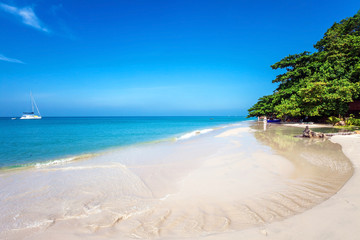 Exotic tropical beach.