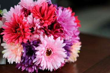 flower bouquet of gerber