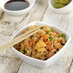 Rice With Chicken And Vegetables