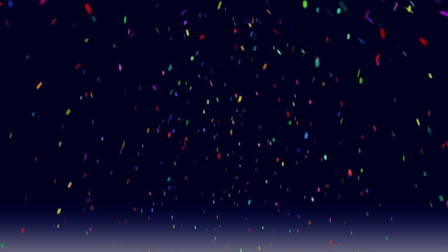 Falling Confetti Animation
