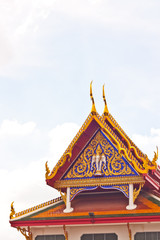 Beauty of pagoda in Thailand