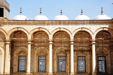 Fototapeta na wymiar Landmark z syryjskim meczecie