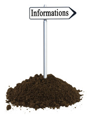 panneau signalisation informations