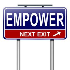 Empower concept.