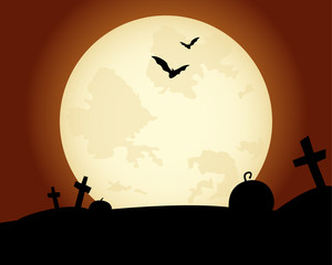 Halloween Fond Lune