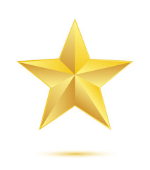 Obraz premium Golden star
