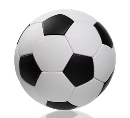 Crédence de cuisine en verre imprimé Sports de balle Classic soccer ball