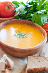 Vegetarian vegetable soup