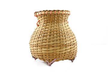Bamboo basketry for the fish