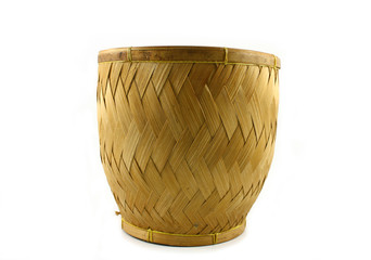 Bamboo basket for steaming rice