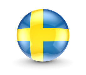 Swedish flag icon.