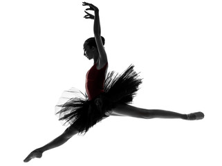 Obraz premium young woman ballerina ballet dancer dancing
