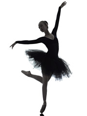 young woman ballerina ballet dancer dancing