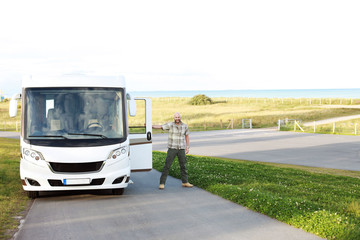 mit dem Wohnmobil unterwegs