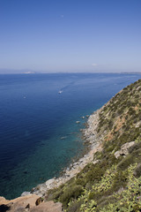 Fototapeta na wymiar Panorama na Sardynii