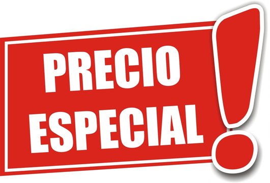 &eacute;tiquette precio especial