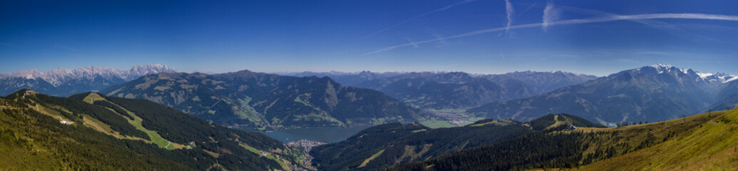 Panorama of the Alps