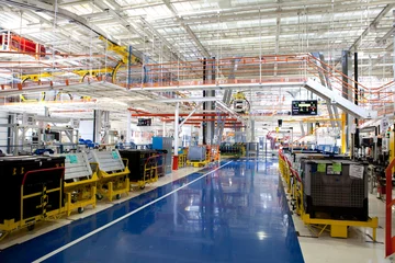 Photo sur Plexiglas Bâtiment industriel intérieur du bâtiment de l& 39 usine