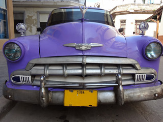 Voiture ancienne à La Havane