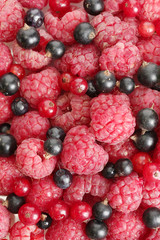 ripe berries, close up.