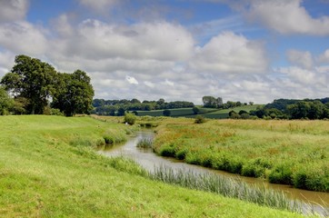 paysage rural britannique