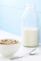 delicious and healthy berries cereal