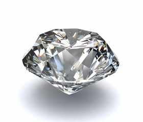 diamond on white background with high quality