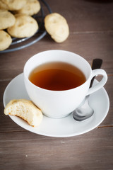 Teezeit mit Gebäck