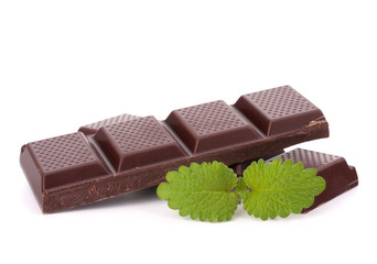 Chocolate bars stack