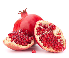 Ripe pomegranate fruit