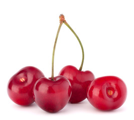 Heart shaped cherry berries