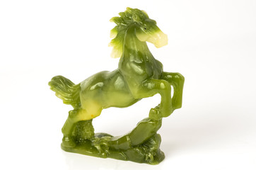 Lucky jade horse