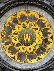 astronomical clock in Prague