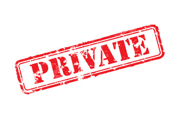 Private rubber stamp