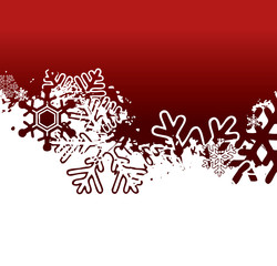 Obraz premium abstract background with snowflakes