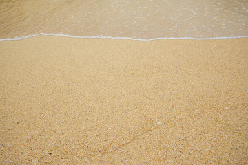 Tide, sand, water