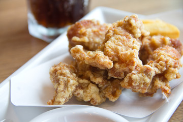 fried chicken breast