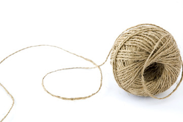 ball of hemp rope