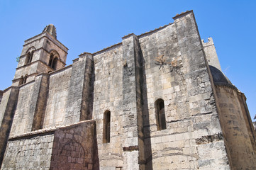 Fototapeta na wymiar Kościół St Pancras. Tarquinia. Lazio. Włochy.