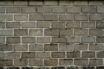 Fototapeta premium Grey brick wall