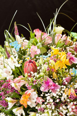 bouquet of colorful flowers