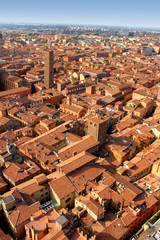 Panorama of Bologna, Italy © chrupka