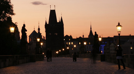 Fototapeta na wymiar Most Karola w Pradze