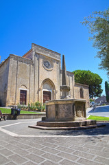 Fototapeta na wymiar Kościół św Franciszka. Tarquinia. Lacjum. Włochy.