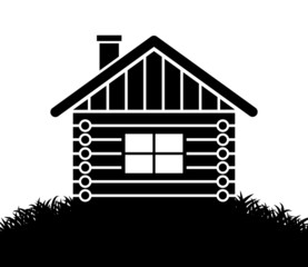 Log house icon