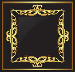 Luxury card. Vector illustration.