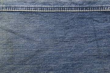 old blue denim jeans texture